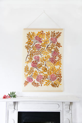Rowan Canopy Autumn Print