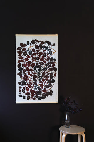 Copper Beech Leaf Print