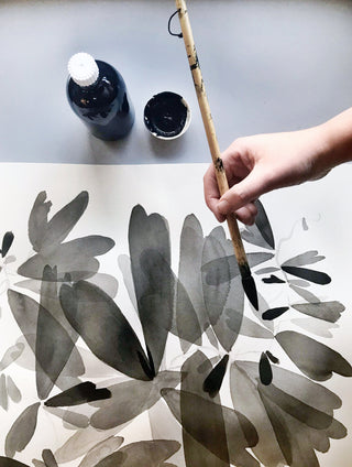 MAKING OF: Indian Ink Drawings