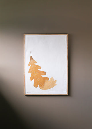 Oak Leaf Print (larger page size)