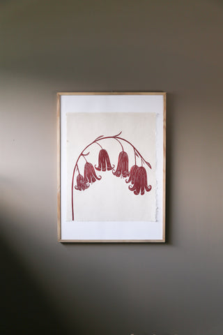 Bluebell in Scarlet and Rust