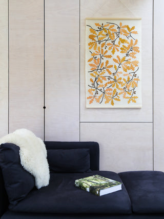 Oak Leaf Autumn Print