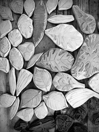 FABRIC BLOCK PRINTING - A Bed of Leaves Pillowcase — Sunday 20 September, 2–3pm