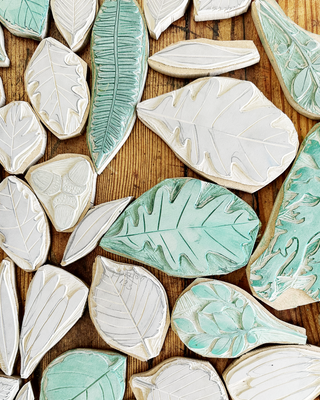FABRIC BLOCK PRINTING - A Bed of Leaves Pillowcase — Sunday 20 September, 2–3pm